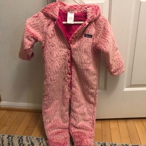 Patagonia Pink 2T insulated one piece